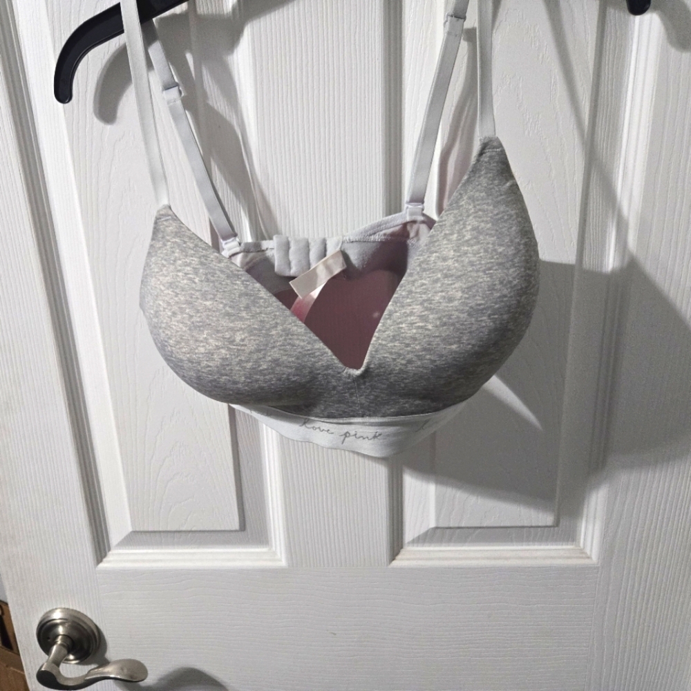 Pink wear everywhere wireless bra